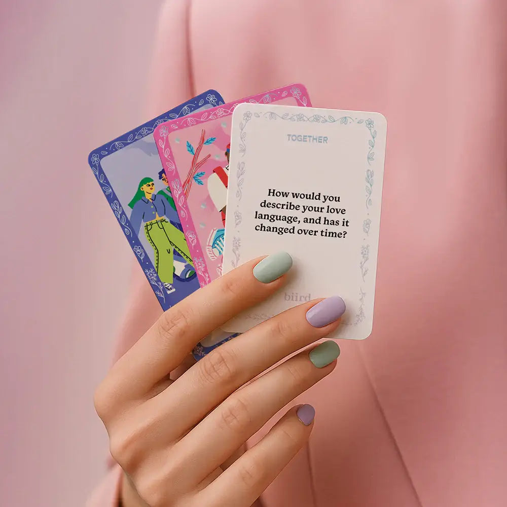Biird x Jouissance Club Together Couples Card Game