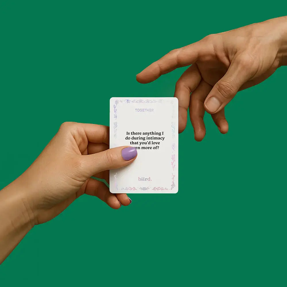 Biird x Jouissance Club Together Couples Card Game