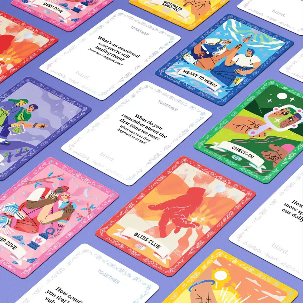Biird x Jouissance Club Together Couples Card Game