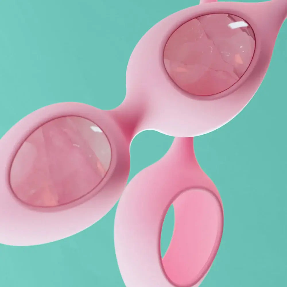 biird™ Yonii™ 2 - Piece Rose Quartz Eggs Set - Rolik®