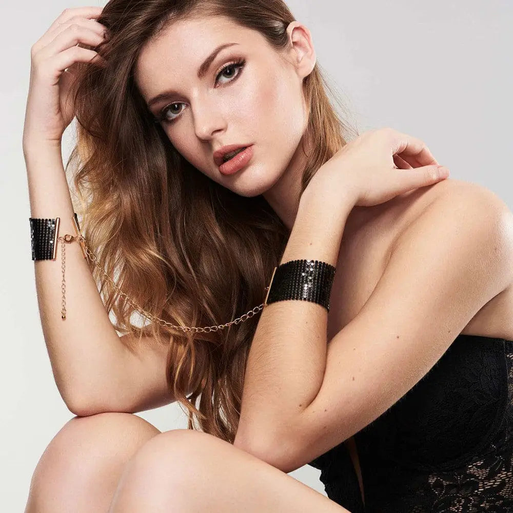 Bijoux Indiscrets Desir Metallique Mesh Handcuffs - Rolik®