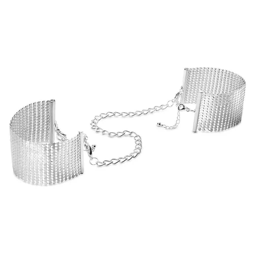 Bijoux Indiscrets Desir Metallique Mesh Handcuffs - Rolik®