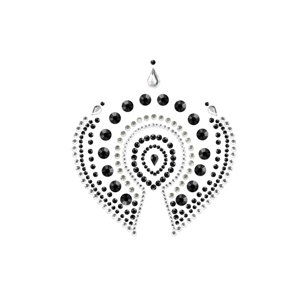 Bijoux Indiscrets Flamboyant Black/Silver - Rolik®