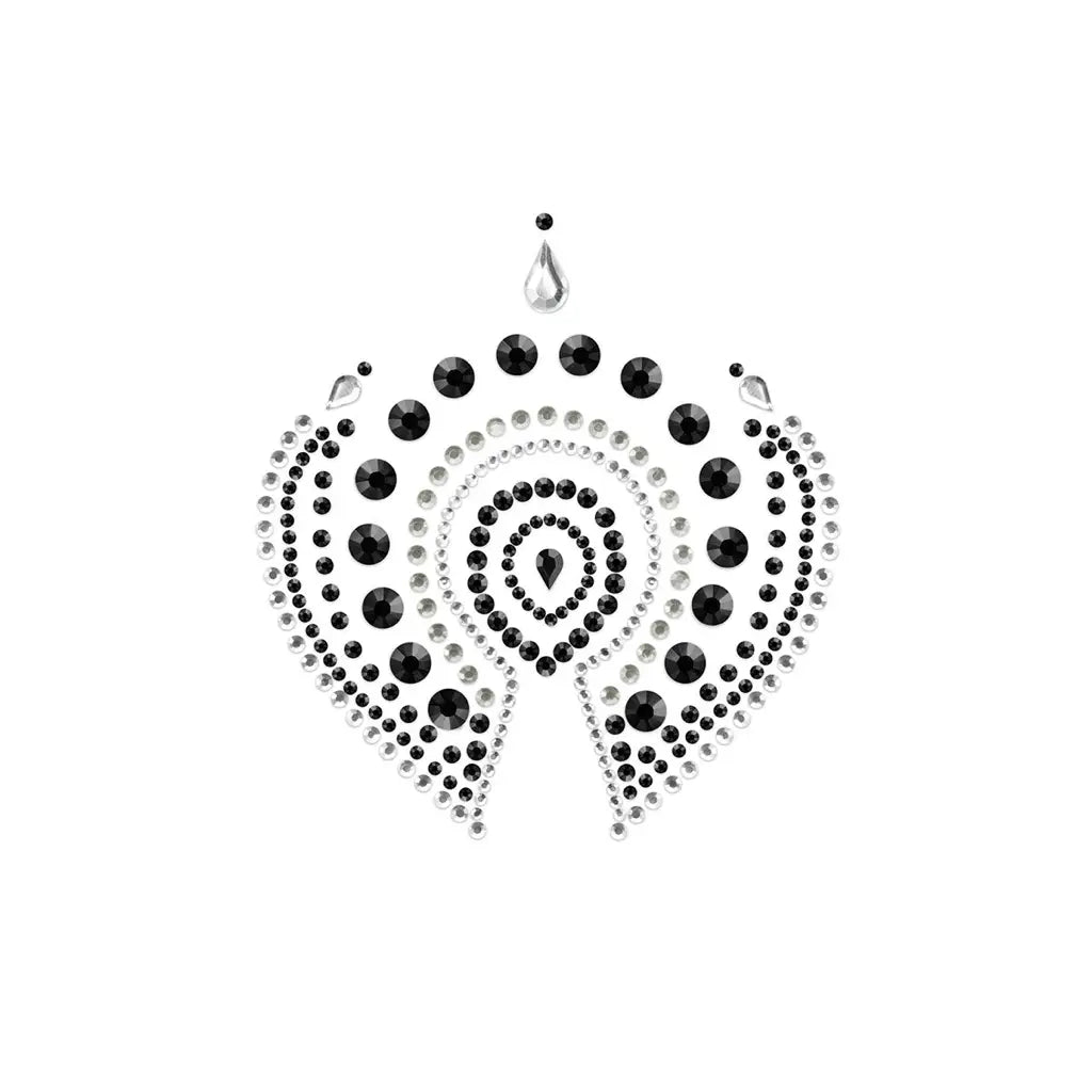 Bijoux Indiscrets Flamboyant Black/Silver - Rolik®