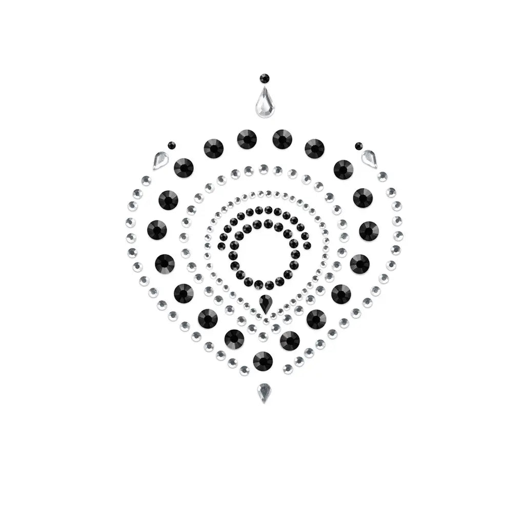 Bijoux Indiscrets Flamboyant Black/Silver - Rolik®