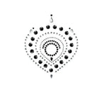 Bijoux Indiscrets Flamboyant Black/Silver - Rolik®