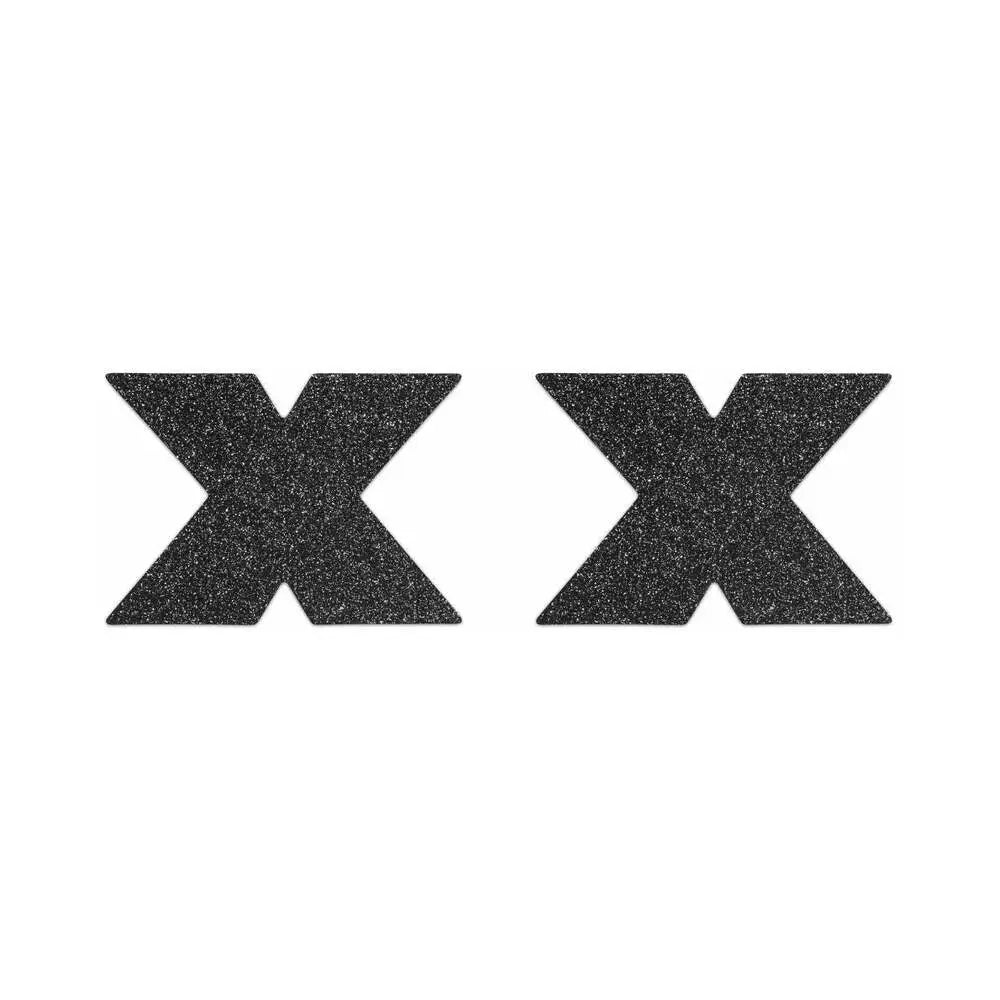 Bijoux Indiscrets Flash Pasties Black Cross - Rolik®