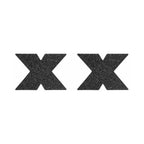 Bijoux Indiscrets Flash Pasties Black Cross - Rolik®