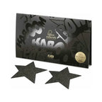 Flash Reusable Glitter Pasties Black Star