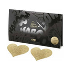 Flash Reusable Glitter Pasties Gold Heart