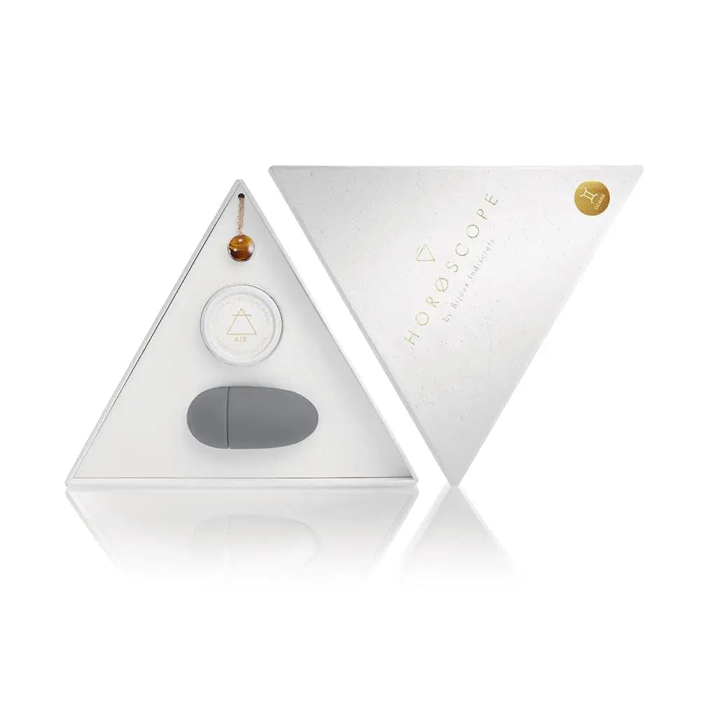 Bijoux Indiscrets Horoscope Pleasure Ritual Kits (Finger Vibrator, Gemstone Necklace & Clitoral Balm) - Rolik®