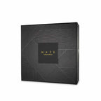 Bijoux Indiscrets Maze Cross Chest Harness - Vegan Leather Body Black