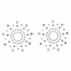 Bijoux Indiscrets Mimi Rhinestone Pasties - Crystal Clear Circle Nipple Covers