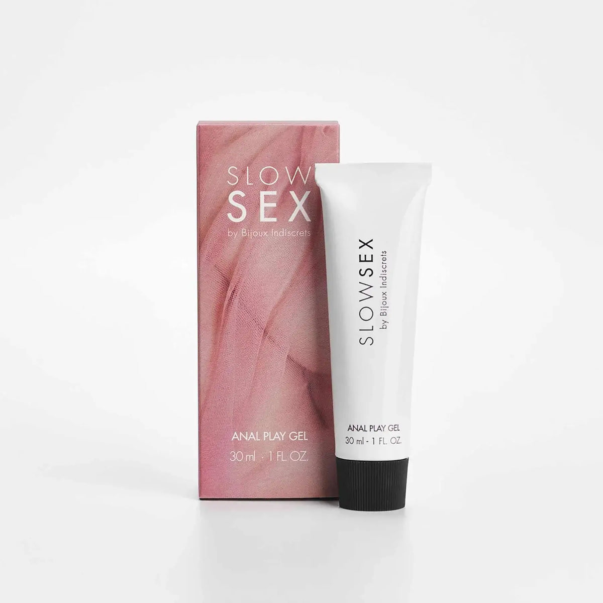 Bijoux Indiscrets Slow Sex Anal Play Gel - Water-Based Lubricant with Aloe & Chamomile 1 fl. oz.