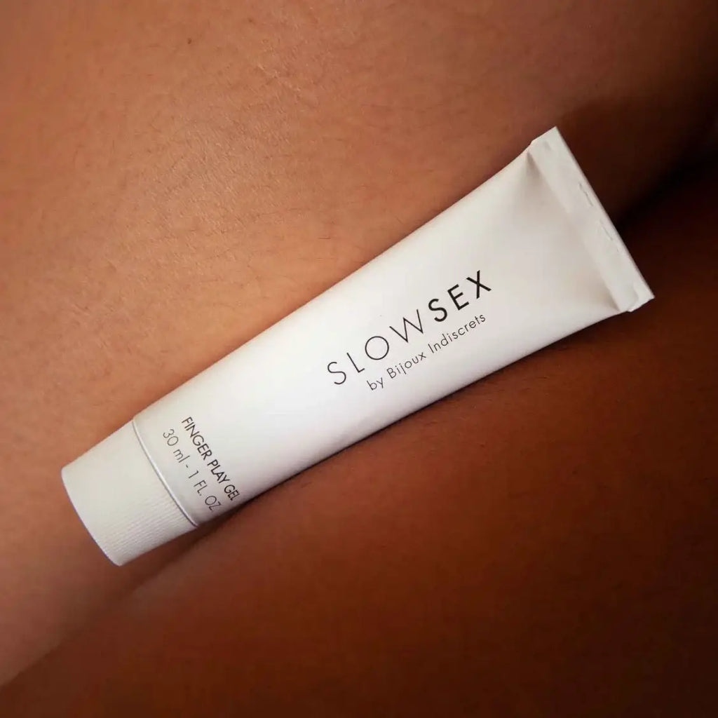 Bijoux Indiscrets Slow Sex Finger Play Gel - Water-Based Intimate Lubricant 1 fl. oz.