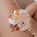 Bijoux Indiscrets Slow Sex Full Body Massage Candle – Wax-Free Natural Oil