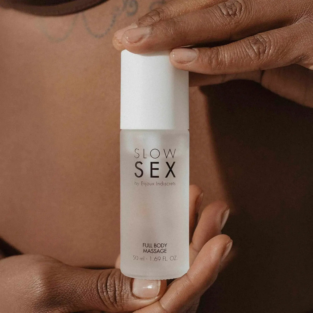 Bijoux Indiscrets Slow Sex Full Body Massage Gel - Silicone-Based Intimate Lubricant 1.69 fl. oz.