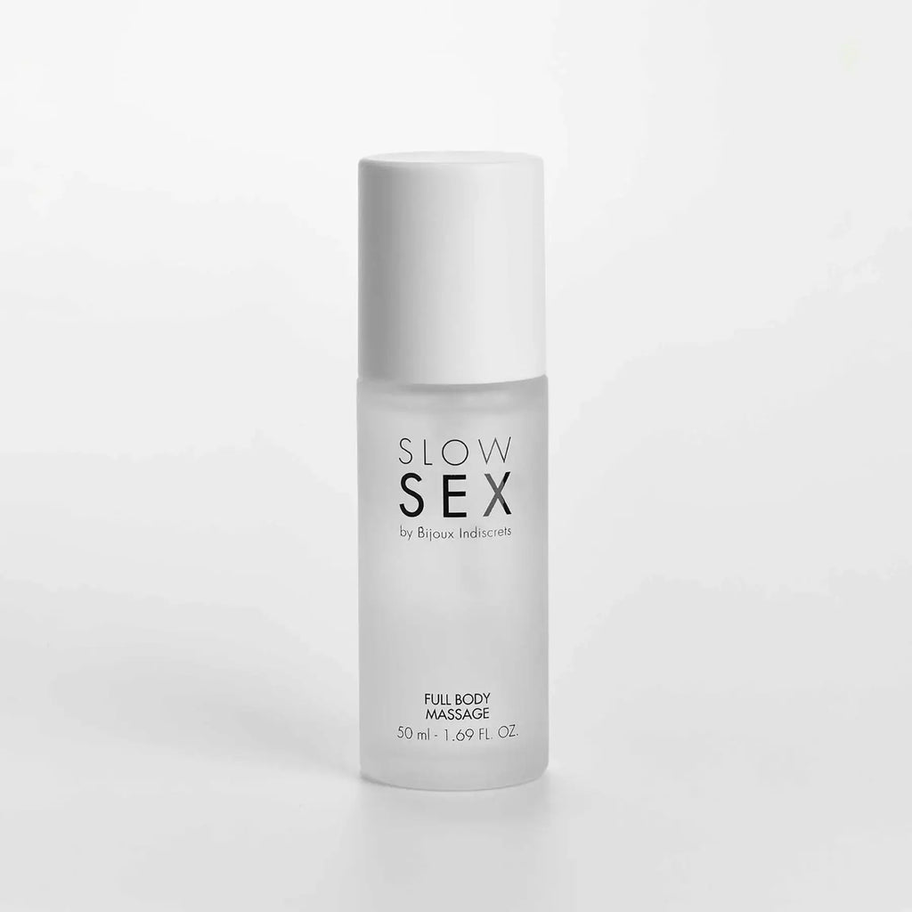 Bijoux Indiscrets Slow Sex Full Body Massage Gel - Silicone-Based Intimate Lubricant 1.69 fl. oz.
