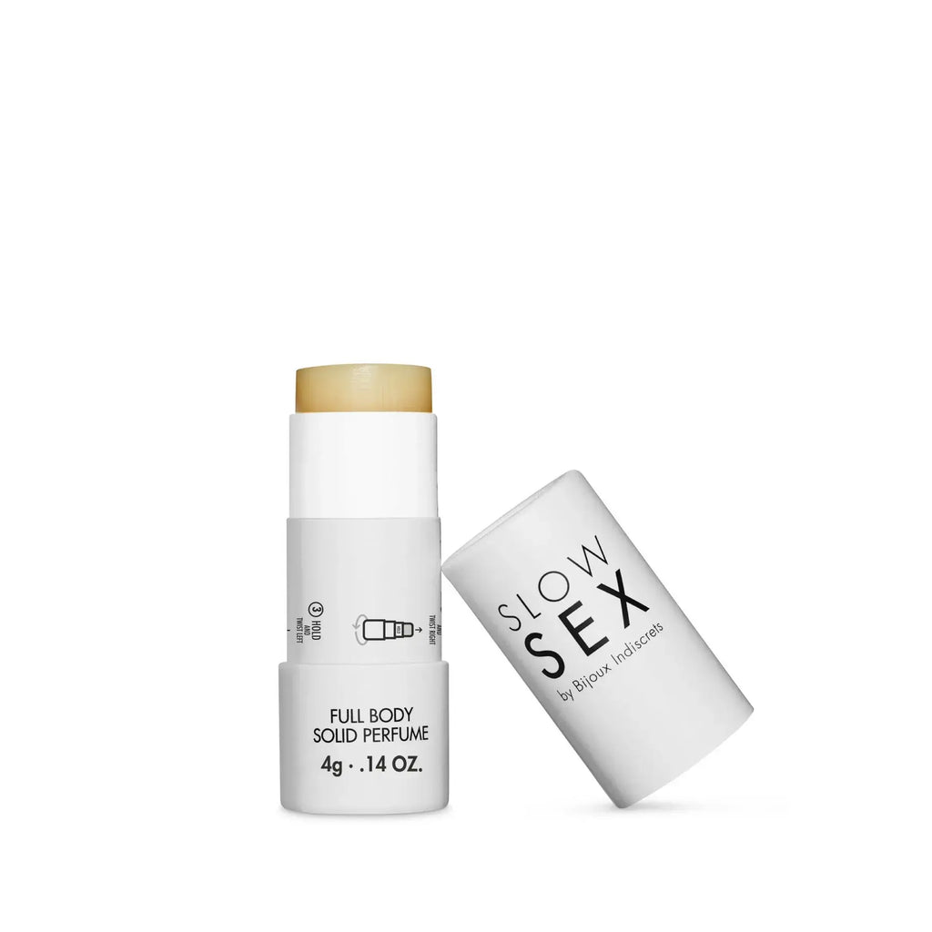 Bijoux Indiscrets Slow Sex Full Body Solid Perfume - Coconut Scented Intimate Balm 0.28 oz.