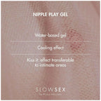 Bijoux Indiscrets Slow Sex Nipple Play Gel - Cooling Stimulant with Rollerball 0.34 fl. oz.