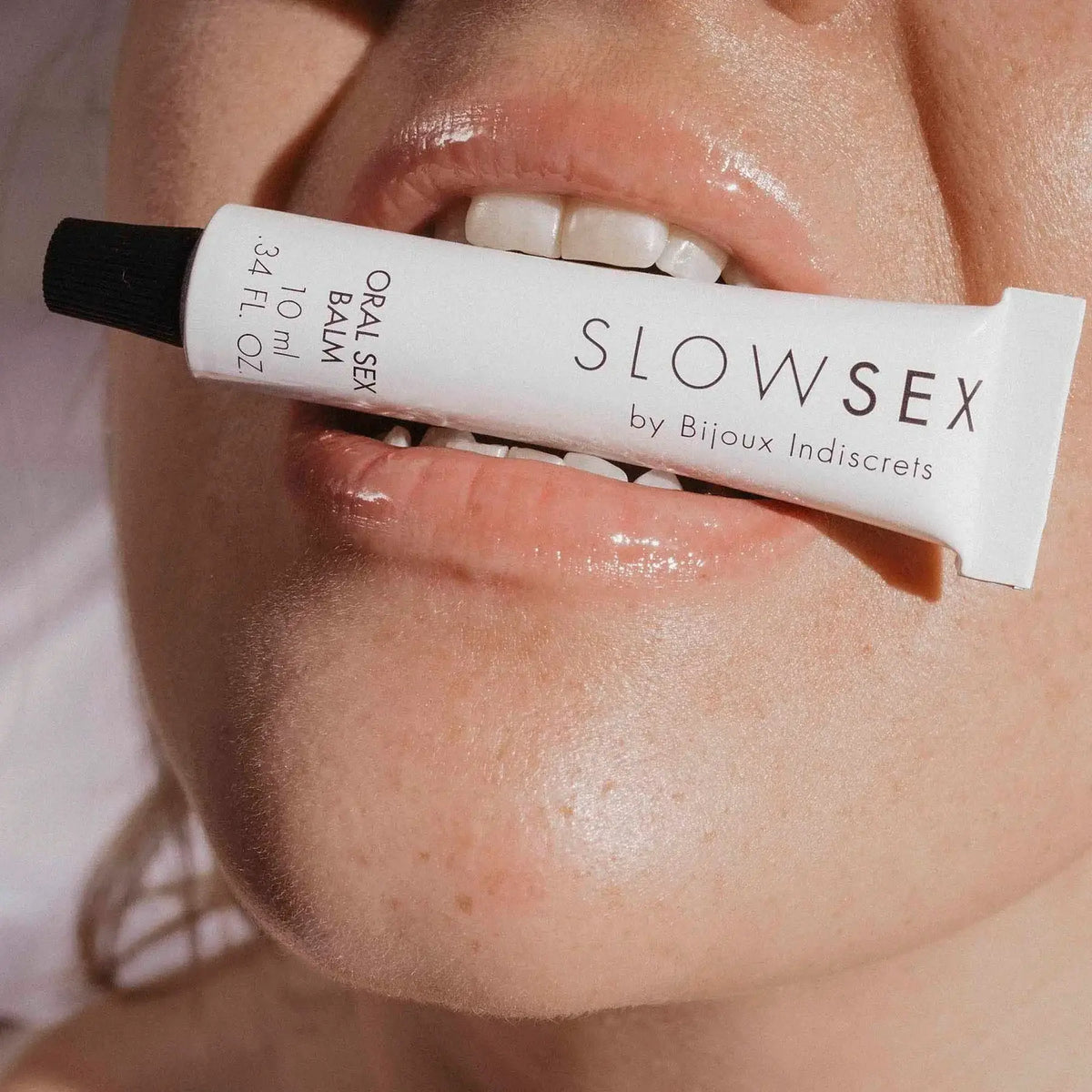 Bijoux Indiscrets Slow Sex Oral Balm - Cooling Mint Lubricant 0.34 fl. oz.
