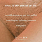 Bijoux Indiscrets Slow Sex Hair & Skin Shimmer Dry Oil - Rolik®