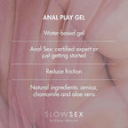 Bijoux Indiscrets Slow Sex Water - Based Anal Play Gel - Rolik®