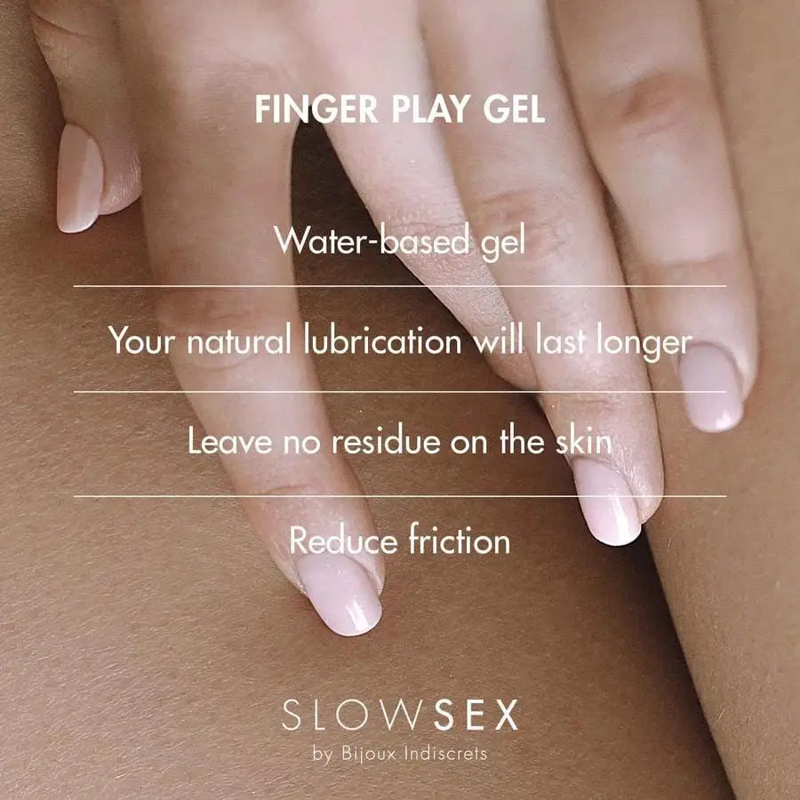 Bijoux Indiscrets Slow Sex Water - Based Finger Play Gel - Rolik®