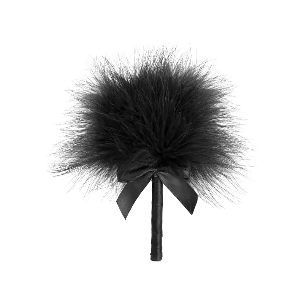 Bijoux Indiscrets Tickle Me Tickler - Mini Feather Teasing Toy Black