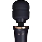 Bliss Innovations™ Innovations Rechargeable Wand Massager - 10 Modes 5 Speeds Vibrator Black