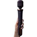 Bliss Innovations™ Innovations Rechargeable Wand Massager - 10 Modes 5 Speeds Vibrator Black