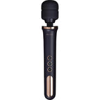 Bliss Innovations™ Innovations Rechargeable Wand Massager - 10 Modes 5 Speeds Vibrator Black