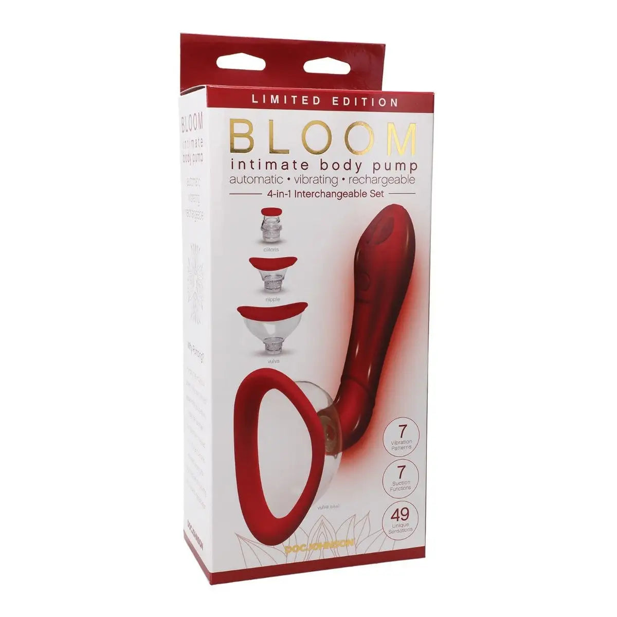 Doc Johnson® Bloom Intimate Body Pump - Rolik®
