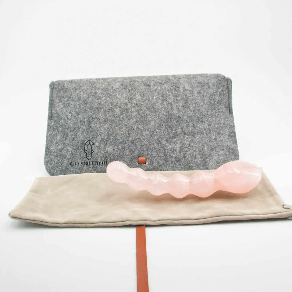 Blooma Rose Quartz Wand / 7’’ Dildo