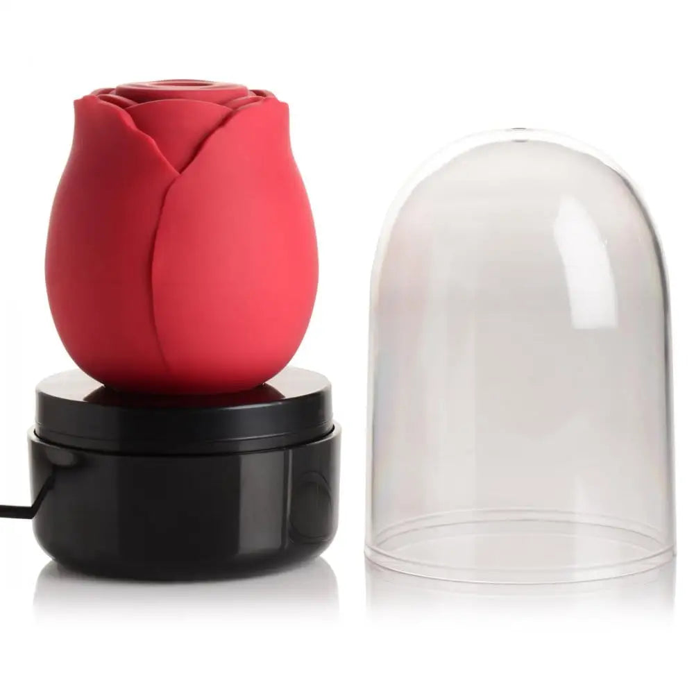 Bloomgasm™ Enchanted Rose Clit Stimulator with Display Case - Rolik®