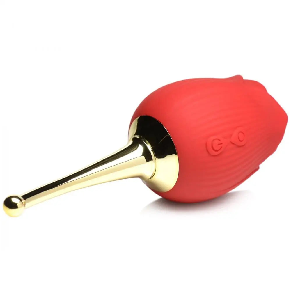 Bloomgasm™ Flutter Rose Sucking Stimulator with Butterfly Teaser - Rolik®