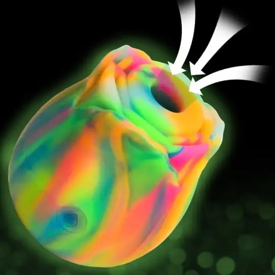 Bloomgasm™ Glow Rose Glow - in - the - Dark Clitoral Stimulator - Rolik®