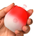 Bloomgasm™ Pulsing Petals Throbbing Rose Stimulator - Red - Vibrator