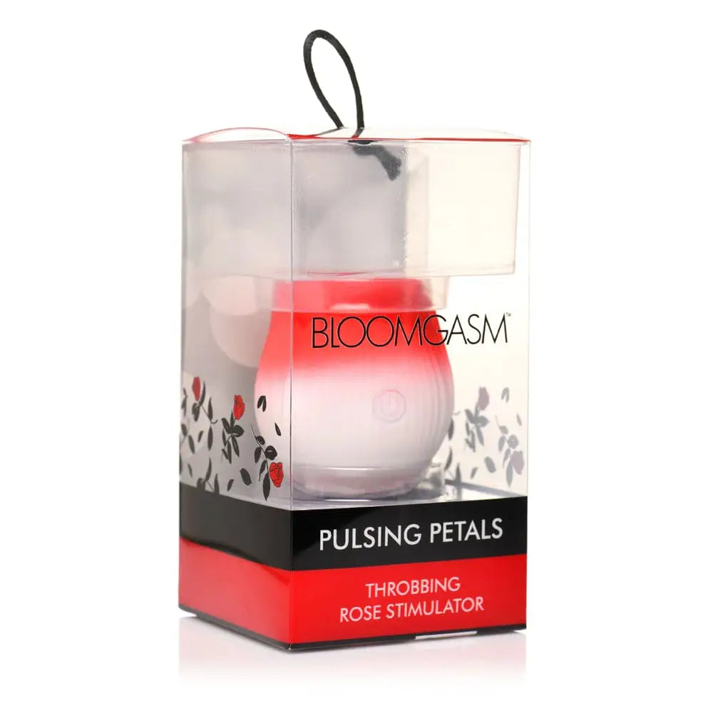 Bloomgasm™ Pulsing Petals Throbbing Rose Stimulator - Vibrator