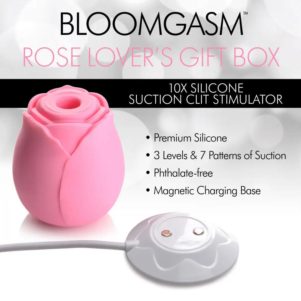 Bloomgasm™ The Rose Lover’s Suction Vibrator Gift Box