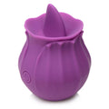 Bloomgasm™ Wild Violet Silicone Clit Licking Stimulator - Purple - Vibrator