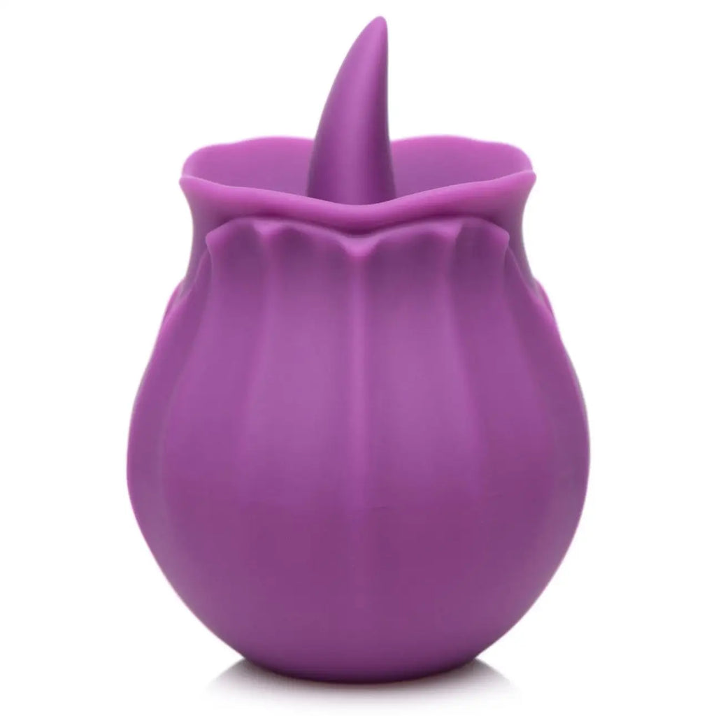 Bloomgasm™ Wild Violet Silicone Clit Licking Stimulator - Vibrator