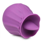 Bloomgasm™ Wild Violet Silicone Clit Licking Stimulator - Vibrator