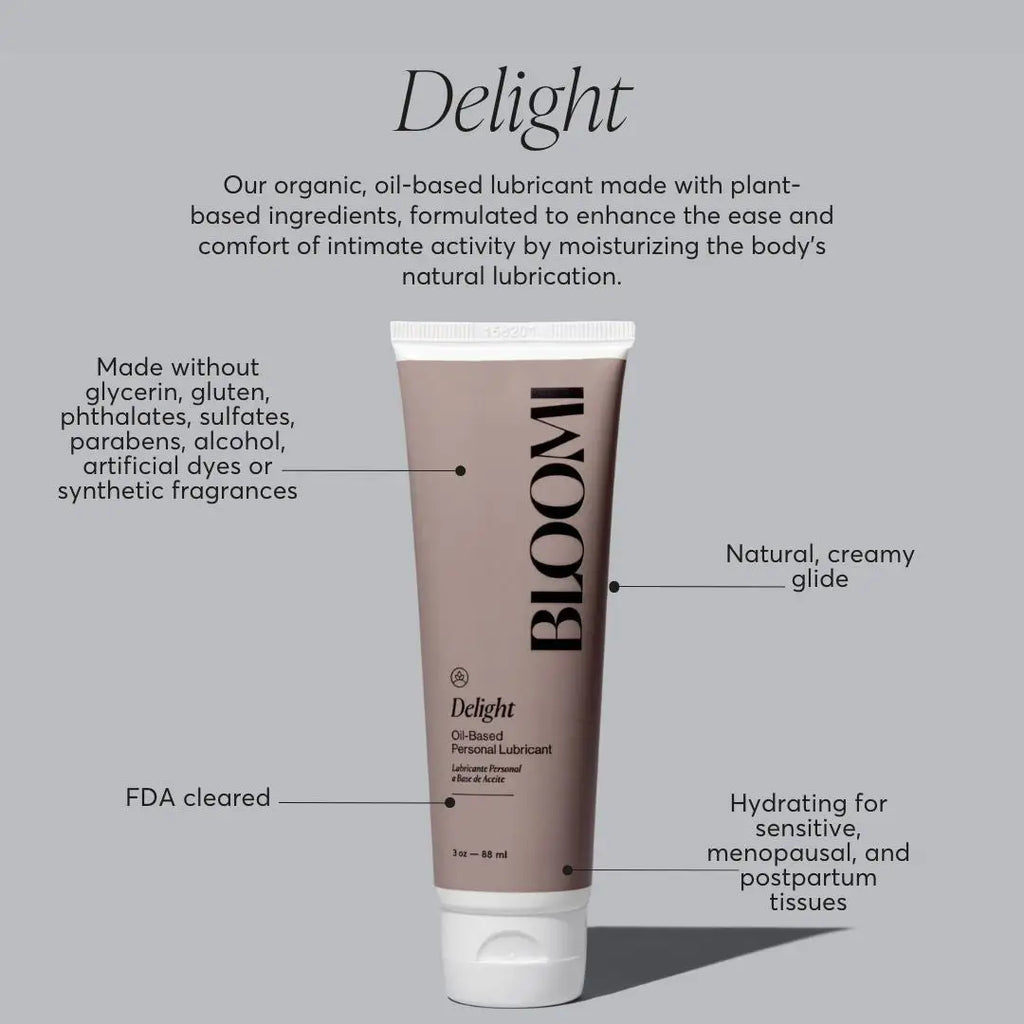 Bloomi Delight Oil-Based Lubricant - Sexual Wellness