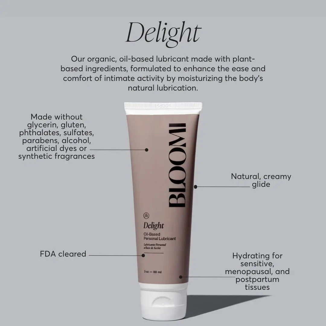 Bloomi Delight Oil-Based Lubricant - Sexual Wellness