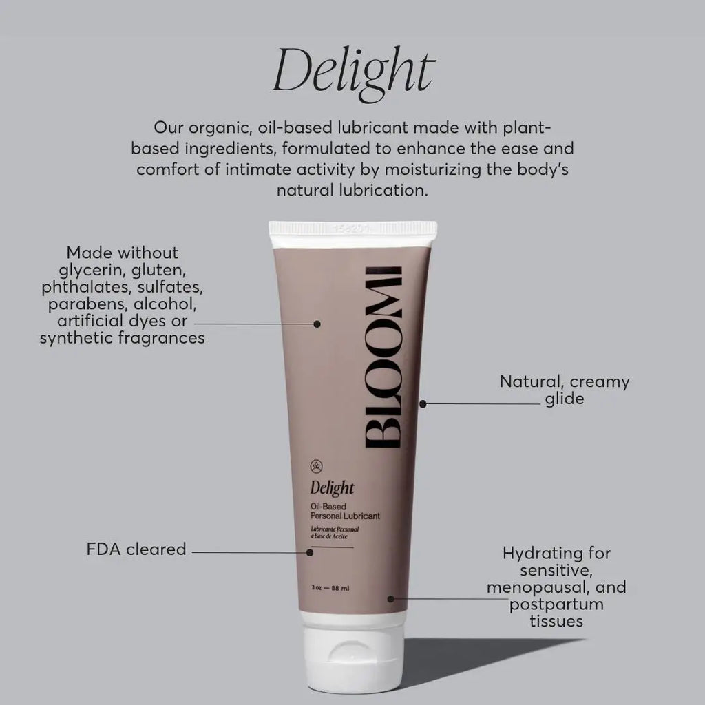 Bloomi Delight Oil-Based Lubricant - Sexual Wellness