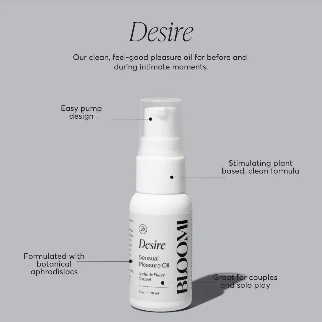 Bloomi Desire Sensual Pleasure Oil - Sexual Wellness