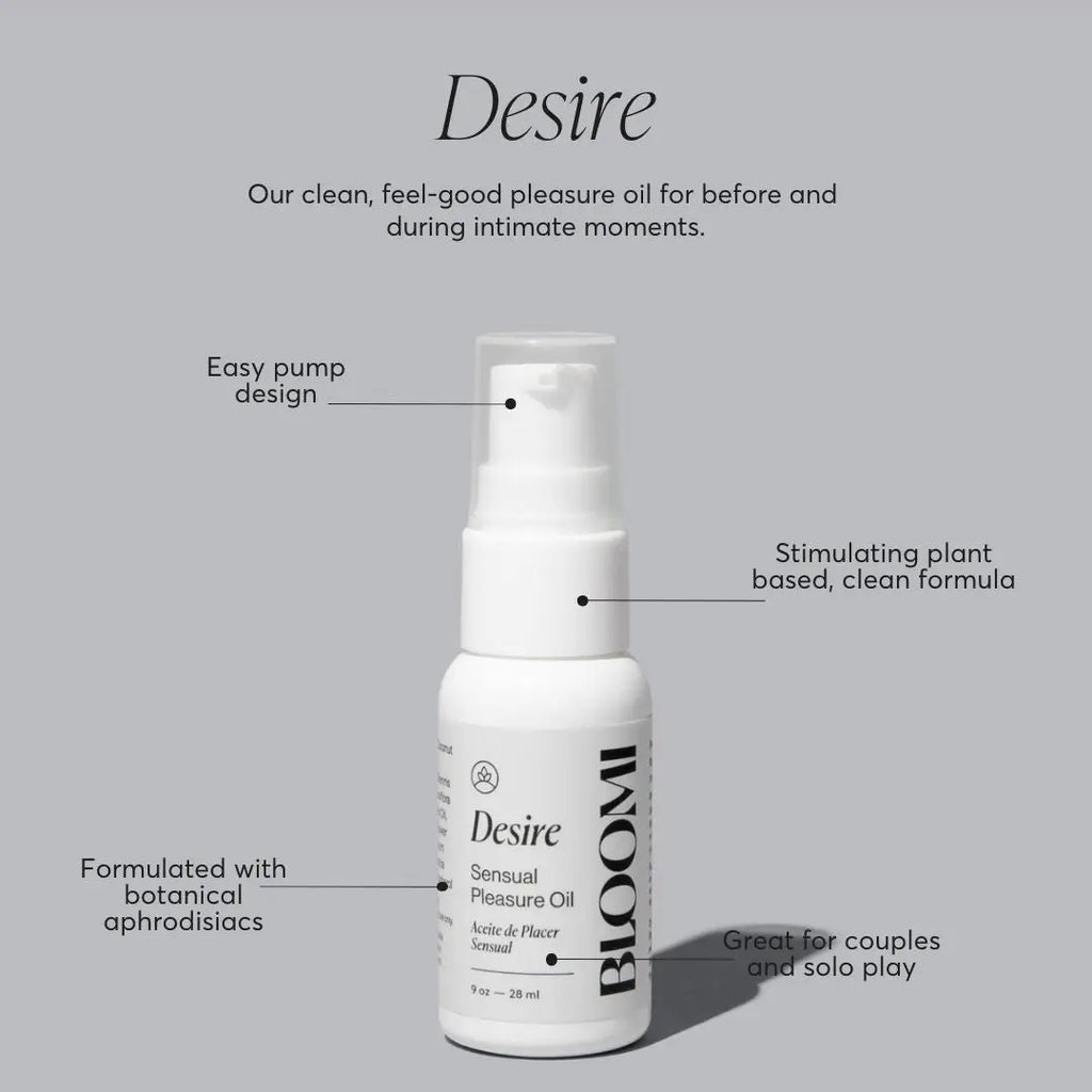 Bloomi Desire Sensual Pleasure Oil - Sexual Wellness