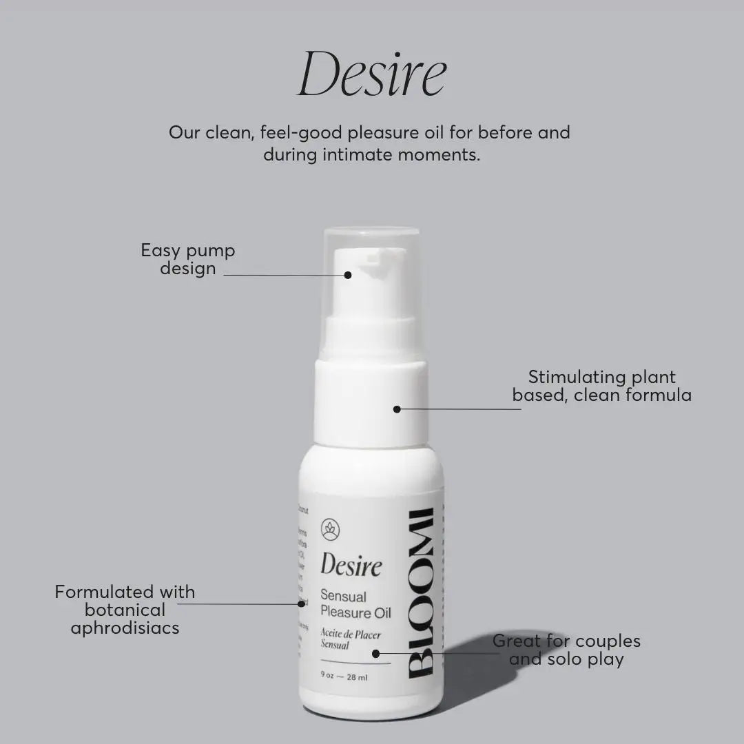Bloomi Desire Sensual Pleasure Oil - Sexual Wellness