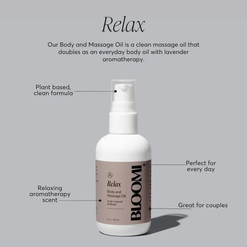 Bloomi Relax Body and Massage Oil